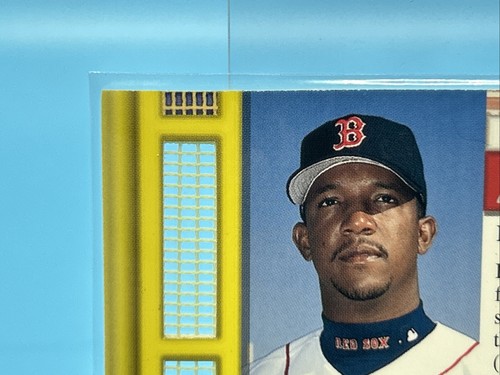2000 Pacific Revolution Foul Pole Net-Fusions Pedro Martinez #4 HOF - Picture 7 of 10