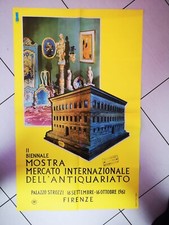 MANIFESTI MOSTRA MERCATO INTERNAZIONALE DELL'ANTIQUARIATO