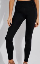  88 Girlfriend Collective Women's Black Compressive Pocket Leggings Pants Size S