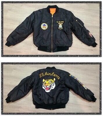 Vintage US Air Force Flyers Man Intermediate MA-1 Bomber Vintage US Air Force Flyers Man Intermediate MA-1 Bomber