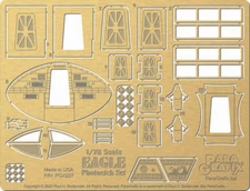 Paragrafix 227 x 1/72 Space 1999: Eagle Transporter Photo-Etch Set #2 for MPC