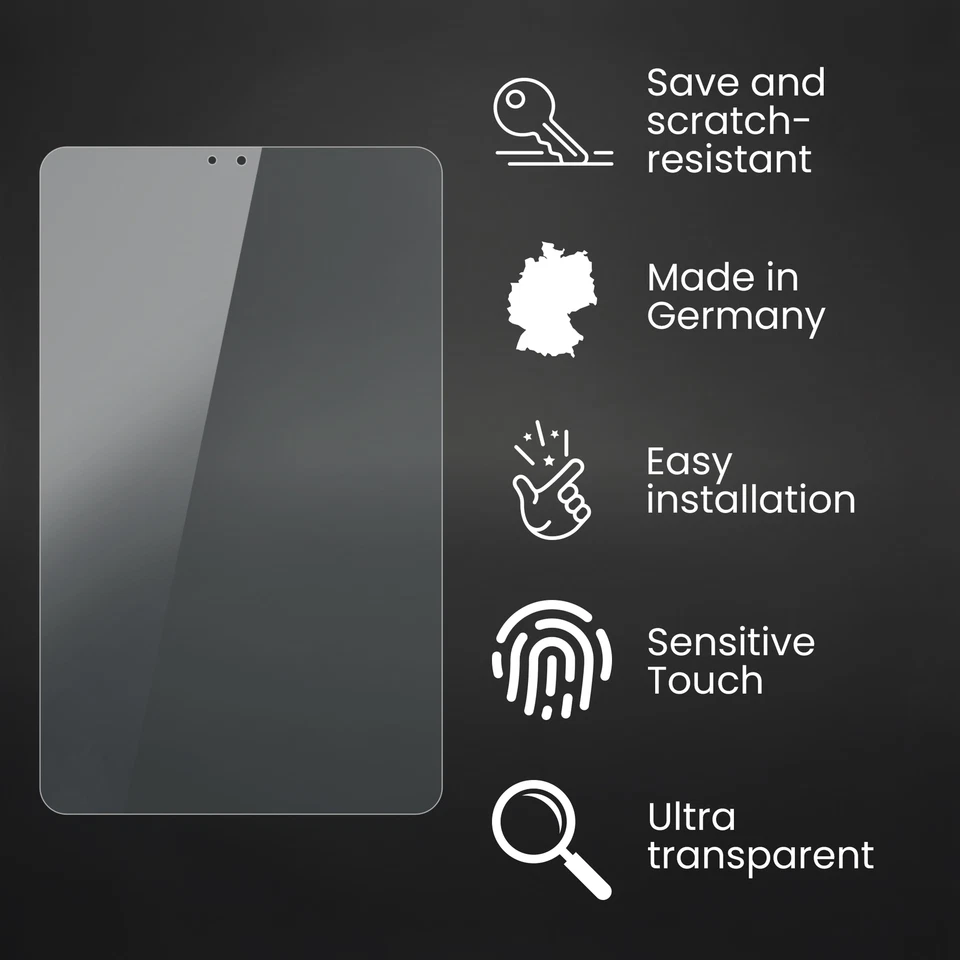 Bruni 2x Protective Film for LG G Pad 5 10.1 Screen Protector Screen Protection - Image 3 of 4