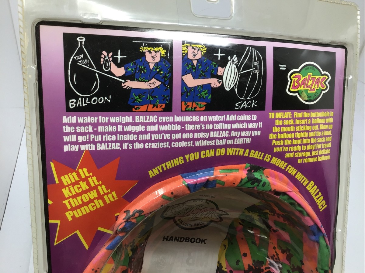 NEW BALZAC Official Balloon Ball Magic Action 41814 2003 IN SEALED