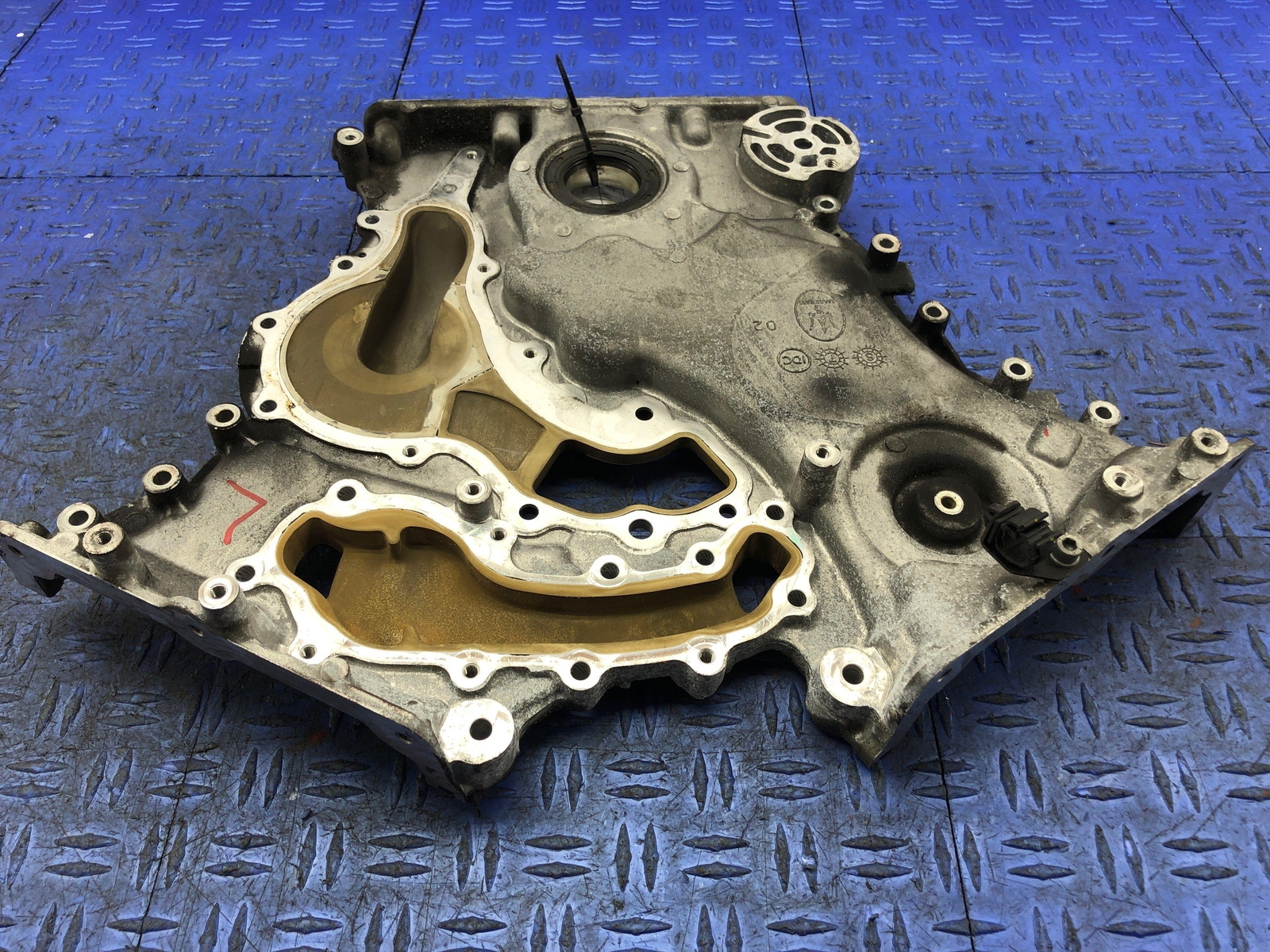 2014-2021 MASERATI GHIBLI 3.0L ENGINE TIMING CHAIN COVER OEM