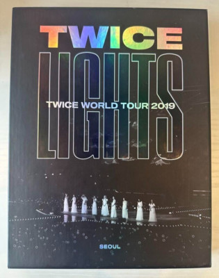 TWICE LIGHTS WORLD TOUR 2019 in SEOUL DVD ×2 + Clear Photo Frame
