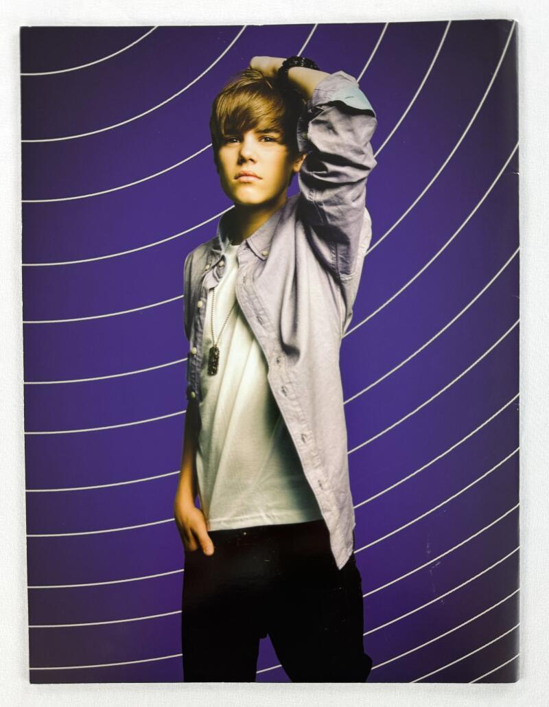Justin Bieber Signed Autograph My World Concert Tour Program