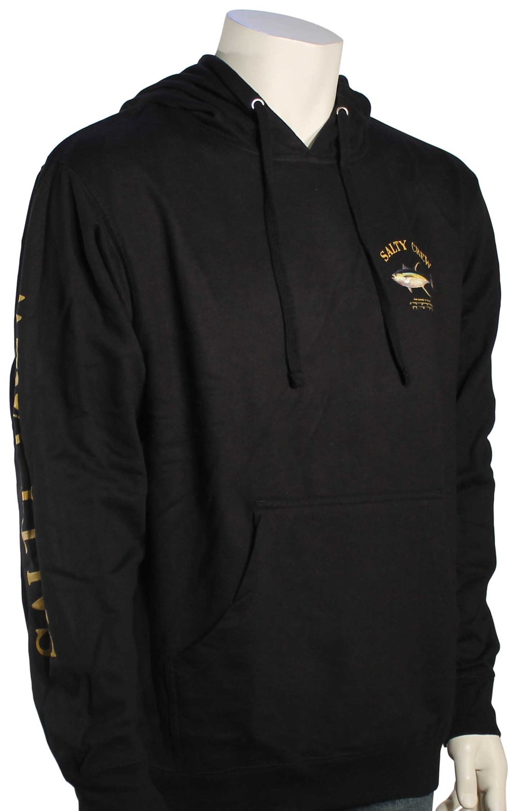 Пуловер с капюшоном Salty Crew Ahi Mount черный новинка 12990₽