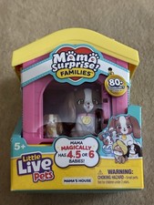 NEW, Little Live Pets Mama Surprise Families SPANIEL Family Playset