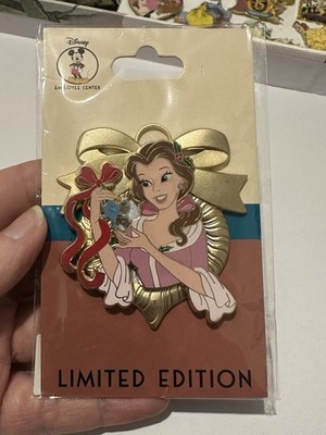 Disney Winter Belle Cast Mitarbeiter Die Schöne und das Biest Weihnachten Pin LE 250