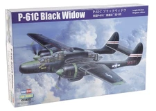 Hobbyboss 1:48 Scale US P-61C Black Widow Model Kit (Grey)