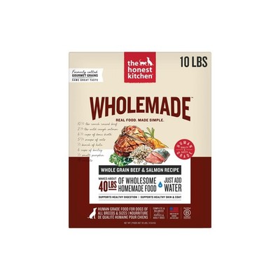 The Honest Kitchen Human Grade Wholemade  Dehydrated Dog Food, Whole Grain