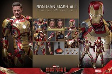 Hot Toys Iron Man 3 1/6 Scale Figure Mark XLII 2.0 Collector MMS758-D65