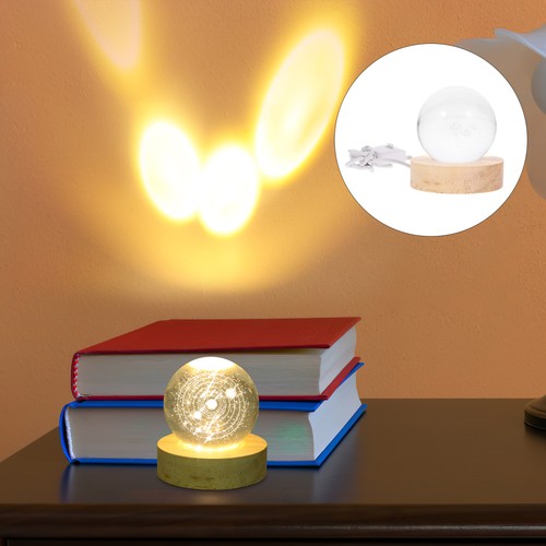 Decorative Glass Balls Crystal Sphere Led Spheres for Home Office - Picture 4 of 12