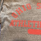 Ohio State Buckeye Nation Homage Hoodie Long Sleeve Pullover Gray Men Small NCAA — photo 3