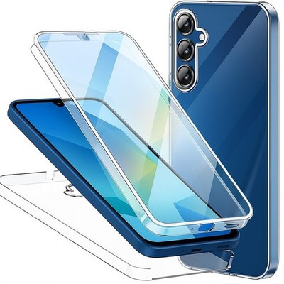 CLEAR FULL 360 Hülle Samsung S26 S25 Ultra S24 S21 S20 FE Stoßfest Handyhülle