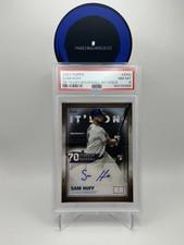 2021 Topps - 70 Years of Baseball Autographs Sam Huff /25 Gold  #70YA-SHU (RC)