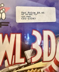 AMF ProBowl 3D PC Game 1998 &ndash; Brand New Factory Sealed Vintage