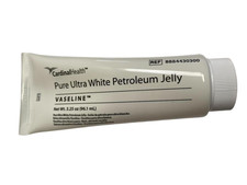 Vaseline Pure Ultra White Petroleum Jelly Ointment, Kendall, 2-Pack, 3.25 Oz. Ea
