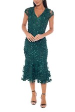Authentic Mac Duggal OC0071 Dress-Color: Hunter Green - Size: XL - Prom Dress