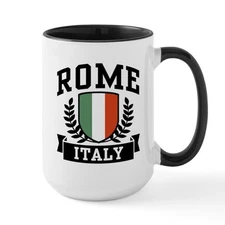 CafePress Rome Italy Coffee Mug, Large 15 oz. White Coffee Cup (420997872)