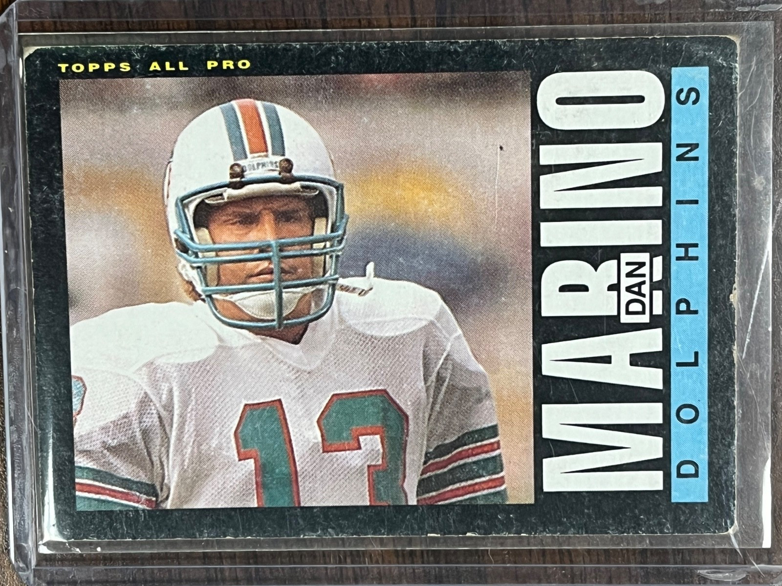 DAN MARINO 1985 TOPPS #314 DOLPHINS