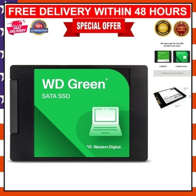 120GB WD Green Internal Solid State Drive - Reliable & Speedy 550MB/s Transfer