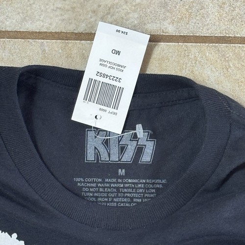 KISS Faces Jumbo Graphic T-Shirt MEDIUM New - Picture 5 of 5