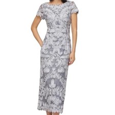 JS Collections Soutache Lace Cocktail Dress G...