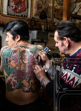 Vintage, Tattoo Art photography 11 x 14" Photo Print