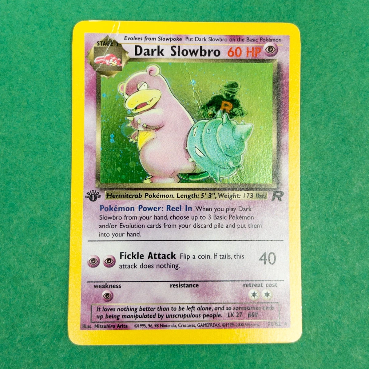 Dark Slowbro Pokémon TCG Cards for sale | eBay