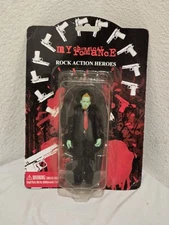 My Chemical Romance MCR Rock Action Heroes Zombie Bob Bryar Figure New Box Wear