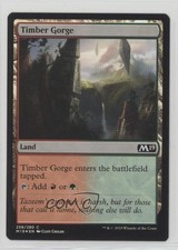 Timber Gorge Foil Magic: Core Set: 2019 M19 #258