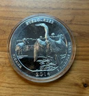 2014 5 oz Silver ATB Everglades, FL Coin .999 Silver in capsule