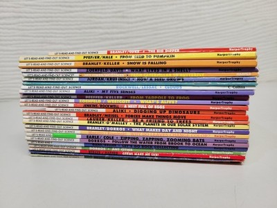 Lot of 25 Let's Read And Find Out Science Books Stage 1 & 2 PB Homeschool