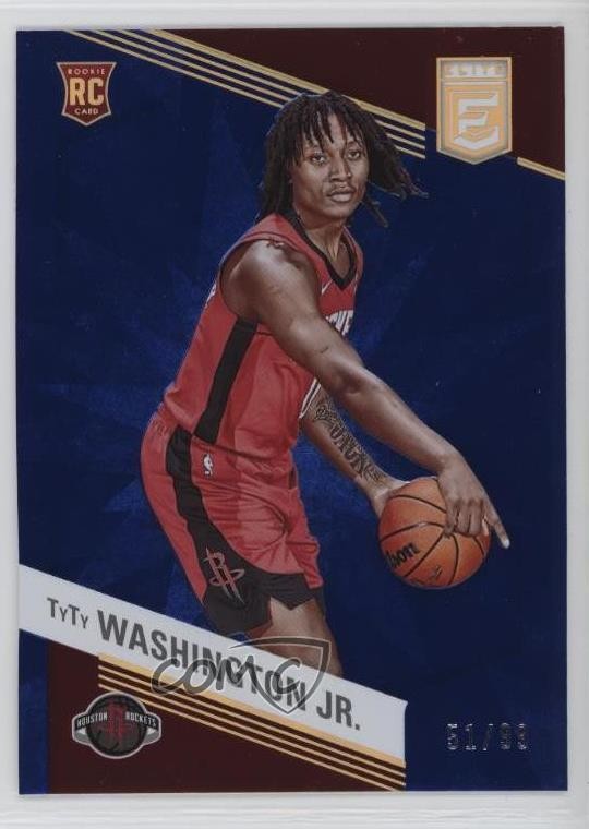 2022-23 Donruss Elite Rookies Blue 51/99 TyTy Washington Jr #227 Rookie RC 18qd