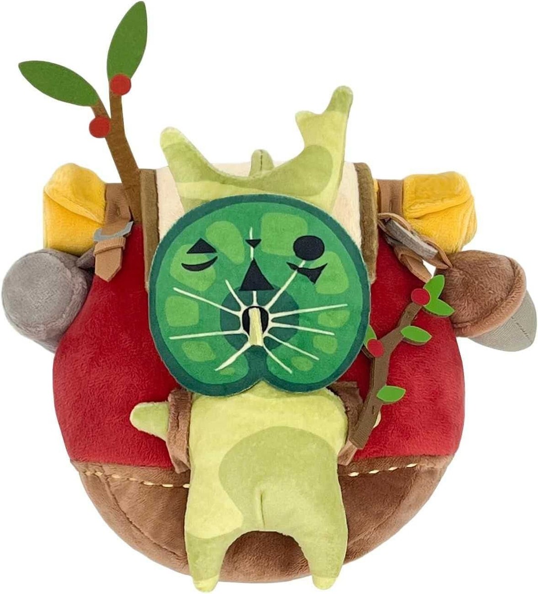 SANEI Legend of Zelda Korok Plush Doll with Backpack Tears of The