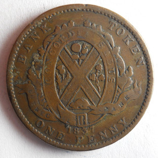 1837 BANK OF MONTREAL CANADA PENNY HIGH VALUE/GRADE Coin Lot #B12