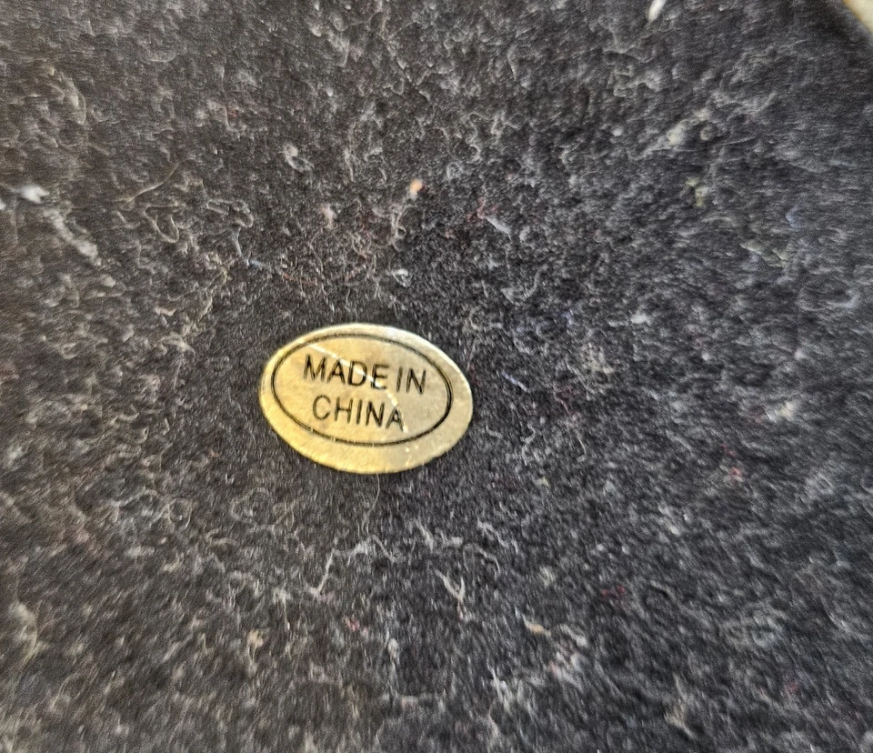 Cross Pillar Candle Holder Brass With Pearl Accents - Image 3 of 4