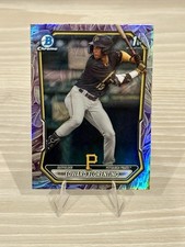 🔥2026 Bowman Chrome Edward Florentino Sunflower Seed Refractor! SNACK PACK🔥