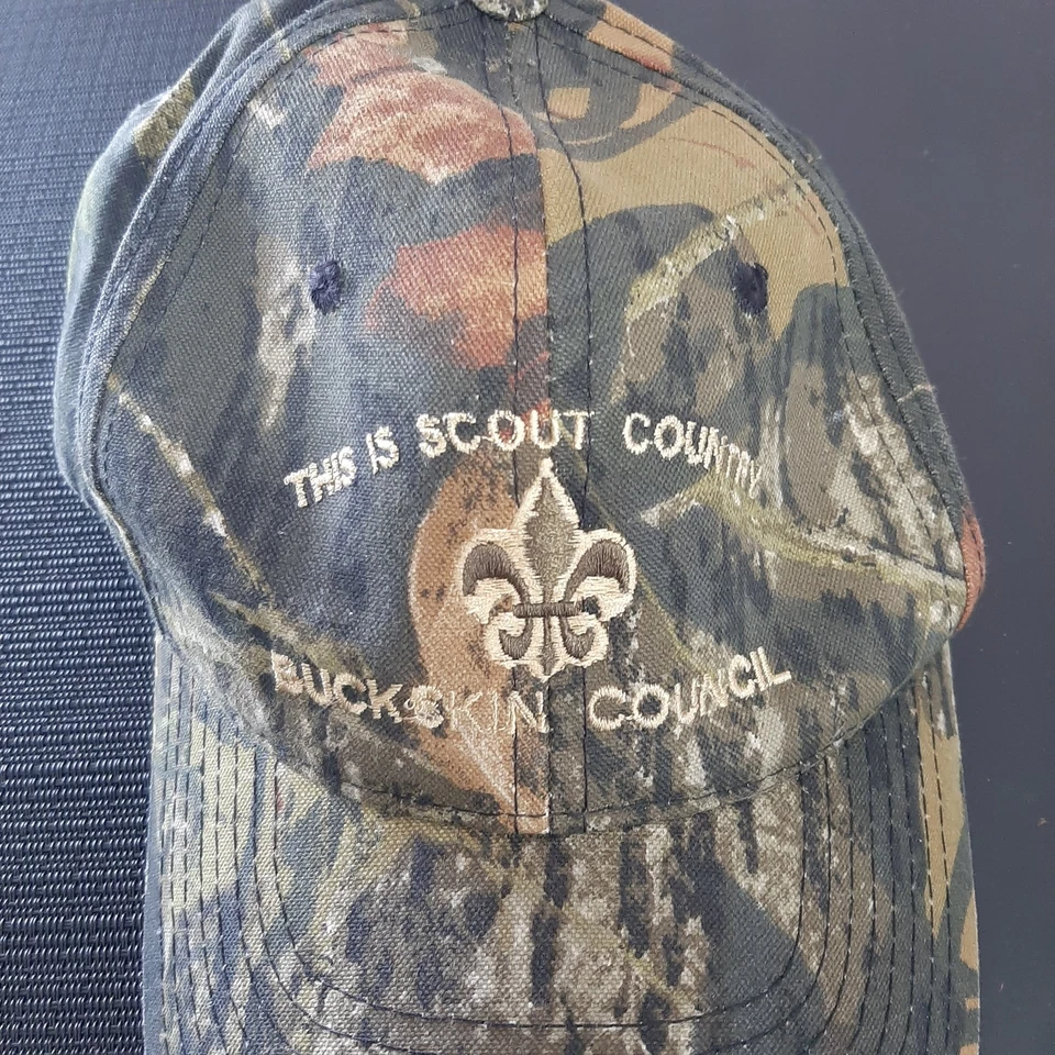 Scout Camouflage  Hat Adjustable Strap back One Size Fits - Image 2 of 4
