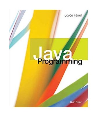 Java Programming, Joyce Farrell