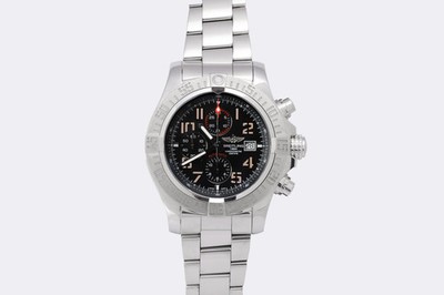 Breitling Super Avenger A13371 48mm Stainless Steel Chronograph Watch