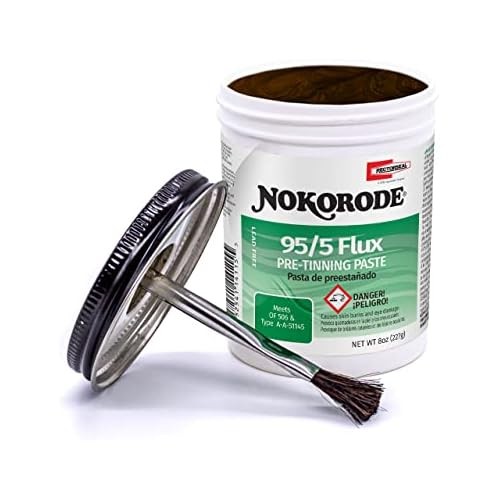 Rectorseal Nokorode 14115 Pre-Tinning Paste, Cleans, Fluxes, and Pre-Tins, Plumb