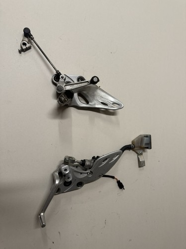 08-20 Suzuki Hayabusa RIGHT LEFT SIDE REARSETS REAR SETS SHIFT BRAKE OEM