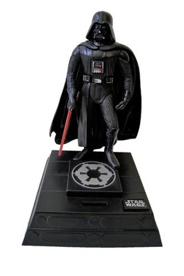 Star Wars Darth Vader Vintage Coin Talking Piggy Bank, Thinkway Toys, 1996 Works