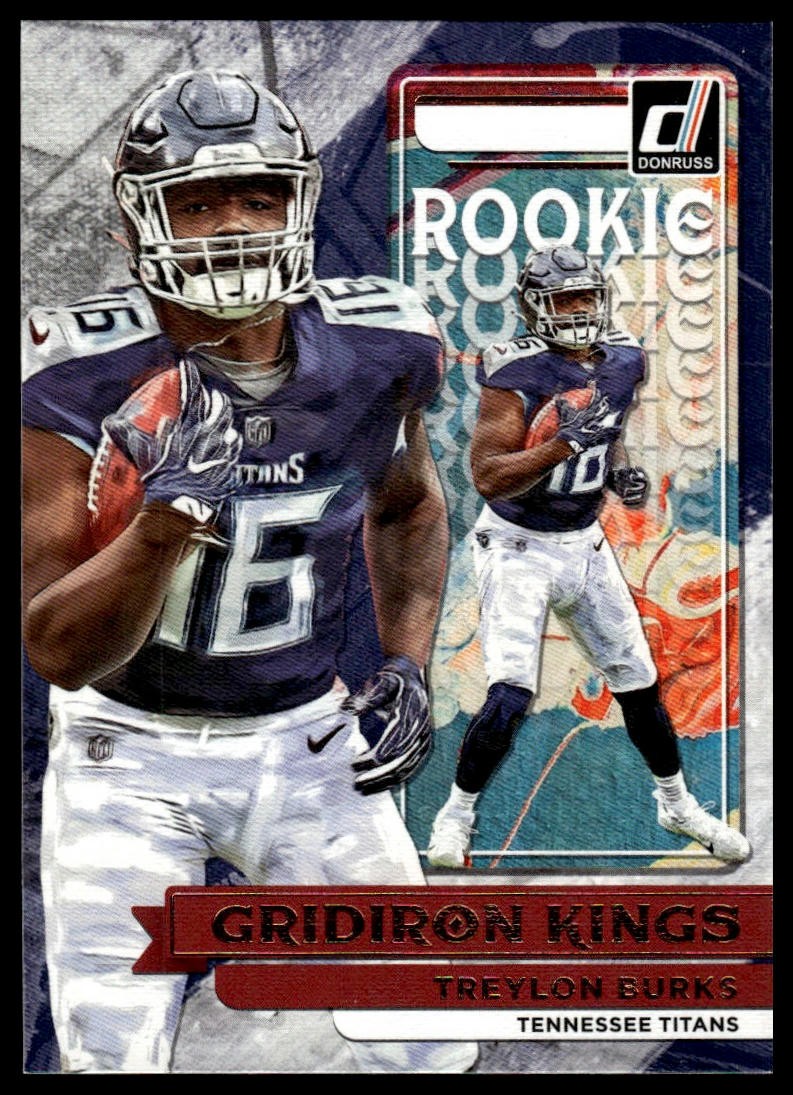 2022 Donruss Treylon Burks #RGK-9 Rookie Gridiron Kings