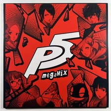 Persona 5 - Megamix LP iam8bit 8BIT8231 Special Ed Mint Red Splatter 2025 Insert