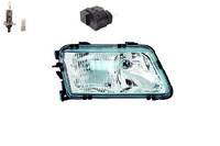 Scheinwerfer Passend FüR Audi A3 8L 09/96-08/00 Rechts Leuchtmittel + Stellmotor