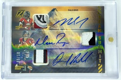 2023 Panini Zenith #TSA-MMD Vick Ryan Ridder 9/10 Team Summit Auto Gold