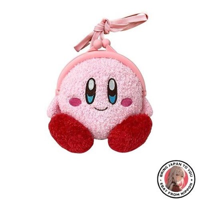 Neu SK Japan Kirby of the Stars 17136 Kunststoff Gama Halstasche Smiley flaus...